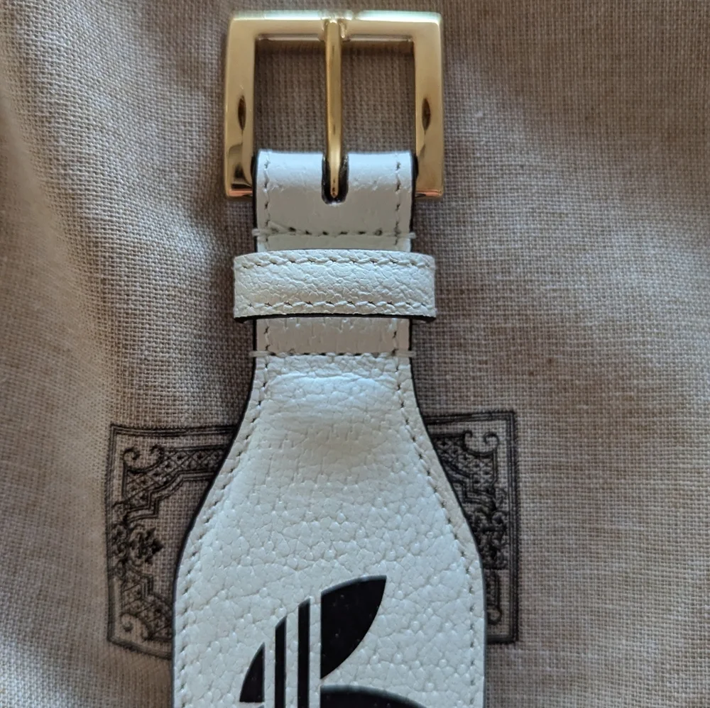 Gucci x Adidas Limited Edition Horsebit Belt. 625834 214351. 100cm 40 inch. New - Picture 8 of 11